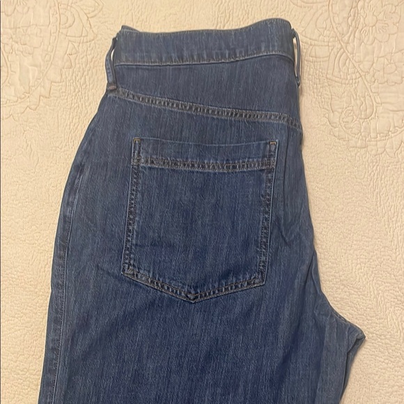 J. Crew petite denim trouser pants - Picture 4 of 5